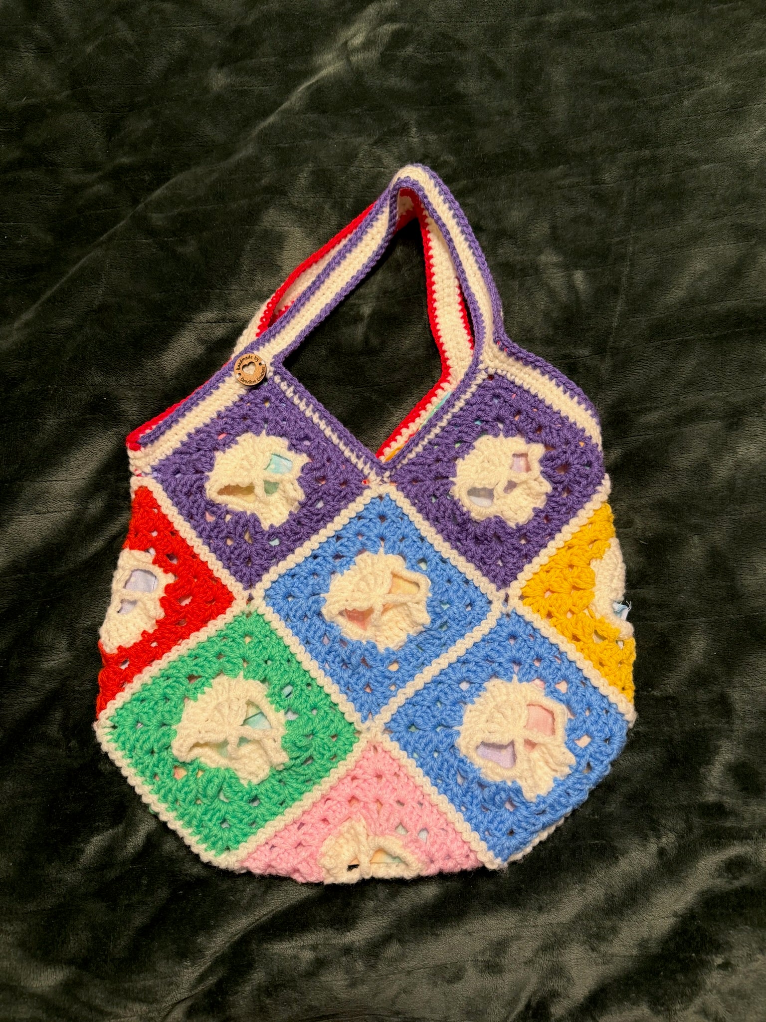 Granny Square Shoulder Bag