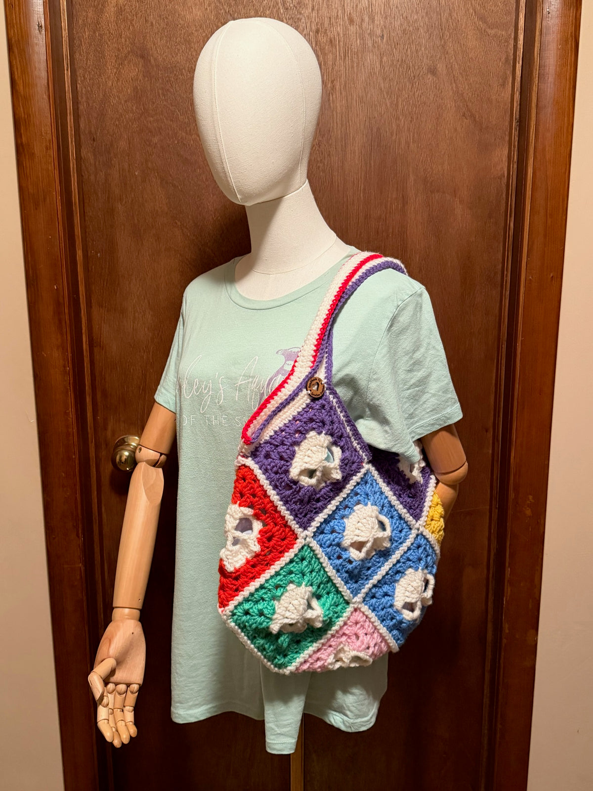 Granny Square Shoulder Bag