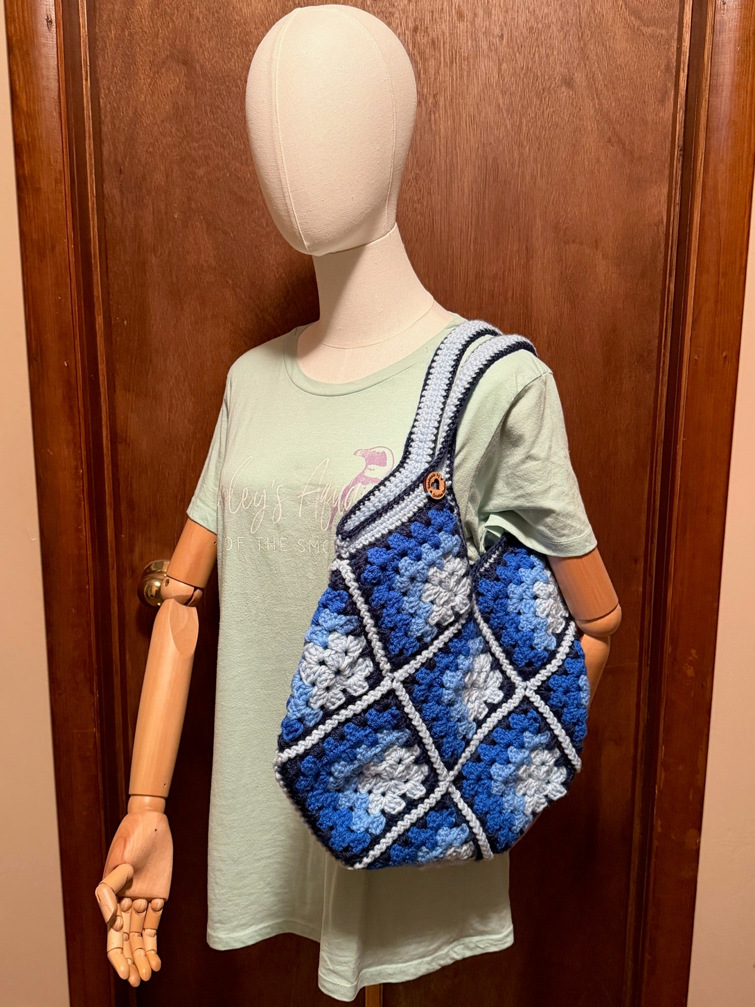 Granny Square Shoulder Bag