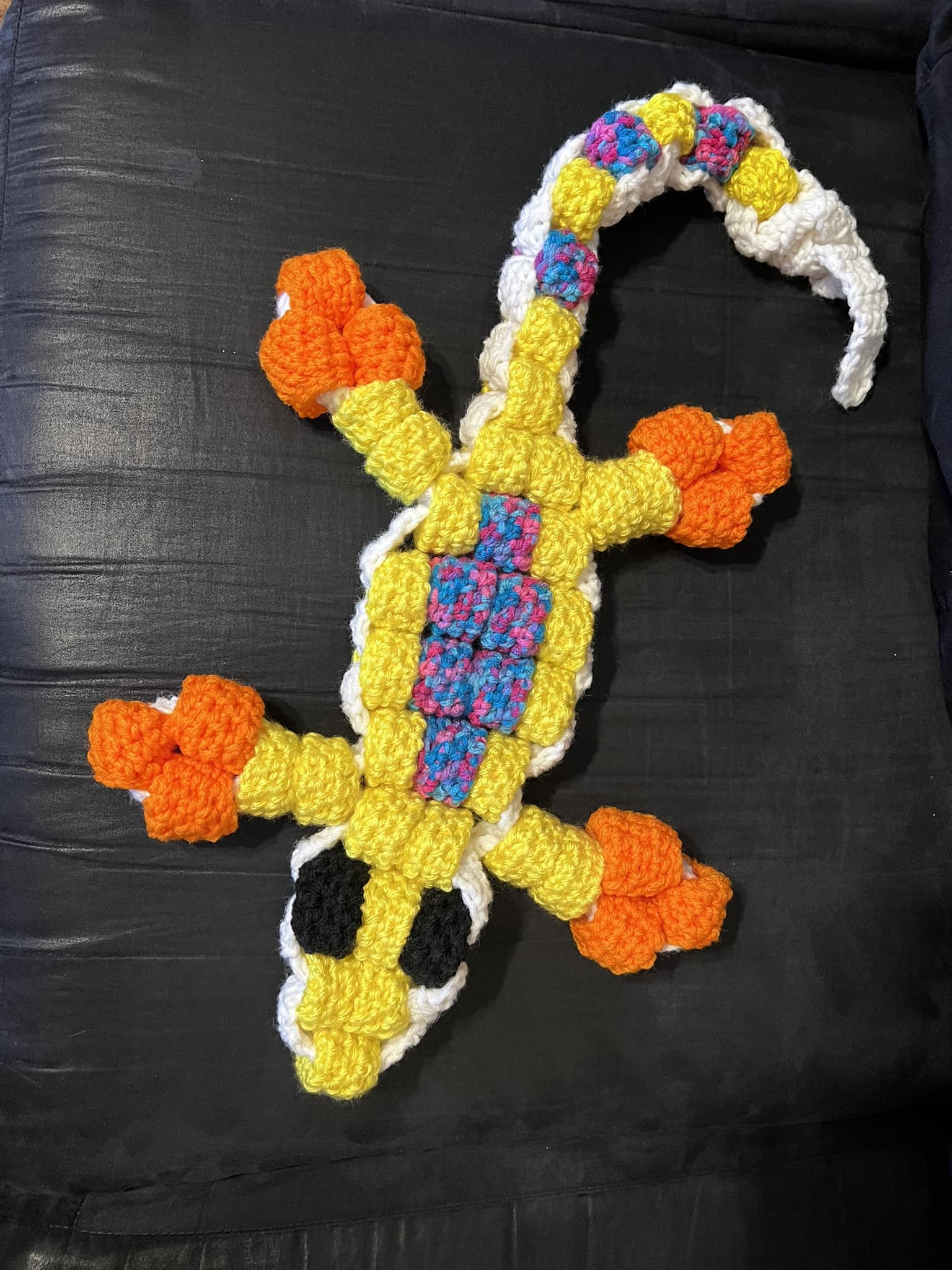 Retro Bead Lizard